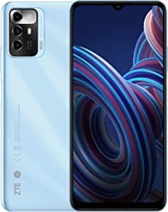 ZTE Smartphone Blade A72 5G (16.56 cm (6.52 inches) HD+ Waterdrop Display, 5G, 6GB RAM & 64GB Internal Storage, 13MP Main Camera & 50MP Front Camera, Dual SIM Nano, Android 11) Blue