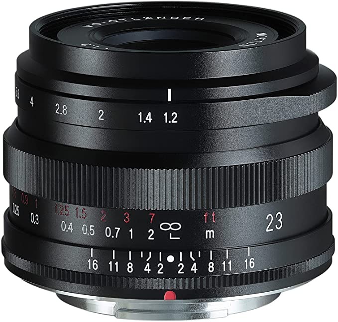 Voigtlander NOKTON lens 23mm F1.2 aspheric X bayonet