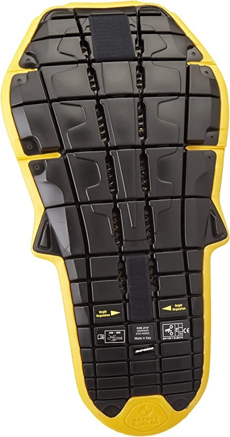 SPIDI Back Warrior Evo Inside, Black/Yellow, Size TU.